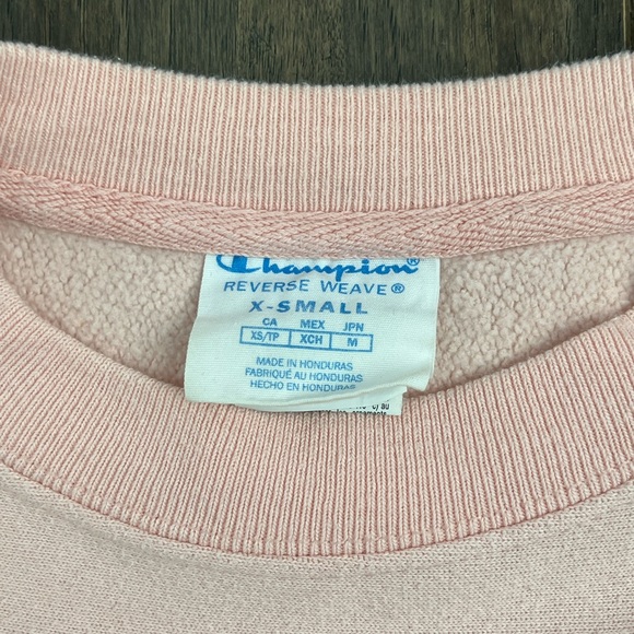 Champion Products Reverse Weave Crewneck Light Pink - Picture 3 of 3